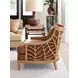 Los Altos Marion Brown Leather Upholstered Accent Chair