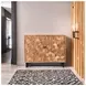 Geometrix Natural 2 Door Accent Cabinet