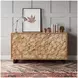 Geometrix Natural 3 Door Accent Cabinet