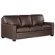 Dalton Brown Chestnut Leather Living Room Set