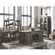 Sutton Place Weathered Charcoal Executive Home Office Set