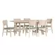 West End Sage Green and Natural Maple Upholstered Ladder Back Side Chair Set of 2