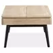 Craftsman Ridge Driftwood and Black Rectangular Lift Top Cocktail Table