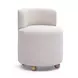 Hakuna Cream Performance Fabric Upholstered Desk Chair