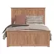 Oak Park Taupe Queen Captain's Storage Panel Bed