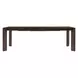 West End Saddle Brown Extendable Rectangular Dining Room Set