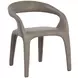 Atika Ivanhoe Mineral Upholstered Dining Arm Chair