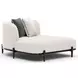 Madera Oatmeal 4 Piece Modular Large L Sectional with Pillows