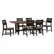 Austin Natural Mango and Black Dining Chair Set of 2