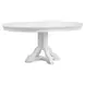 Harborwick White Dove 66" Extendable Oval Dining Table