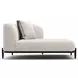 Madera Oatmeal 2 Piece Modular RAF Chaise Sectional with Pillows