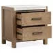 Plum Creek Sierra Brown and Elite Dove Upholstered Panel Bedroom Set