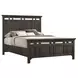 Hawthorne Burnished Clay Queen Panel Bed
