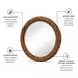 Maui Natural Round Wall Mirror