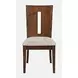 Urban Icon Brown and Gray Upholstered 7 Piece Dining Set