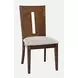 Urban Icon Merlot and Gray Upholstered 5 Piece Dining Set
