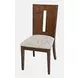 Urban Icon Brown and Gray Upholstered 7 Piece Dining Set