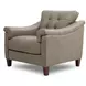 Ellis Green Pea Leather Living Room Set