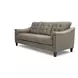 Ellis Green Pea Leather Living Room Set