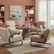 Nash Muuto Nude Upholstered Accent Chair
