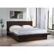 Jessica Cappuccino King Platform Bed