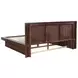 Jessica Cappuccino King Platform Bed