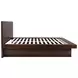 Jessica Cappuccino King Platform Bed
