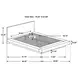 Jessica Cappuccino King Platform Bed