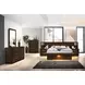 Jessica Cappuccino Queen Platform Bed