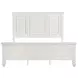 Sandy Beach Cream King Panel Bed