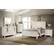 Sandy Beach Cream California King Panel Bed