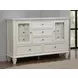 Sandy White Dresser