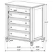 Sandy White Chest