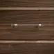 Nordhaven Clear Maple and Nordic Walnut 6 Drawer Dresser