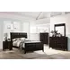 Carlton Cappuccino Full Panel Bed