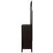 Carlton Cappuccino 6 Drawer Dresser with Mirror
