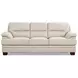 Calizor Vanilla Leather Living Room Set