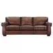Capton Russet Leather Living Room Set