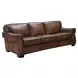 Capton Russet Leather Living Room Set