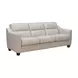 Upton Vanilla Leather Living Room Set