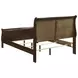 Louis Philippe Cappuccino Full Sleigh Bed
