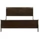 Louis Philippe Cappuccino King Sleigh Bed