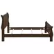 Louis Philippe Cappuccino Queen Sleigh Bed