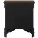 Louis Philippe Cappuccino Nightstand