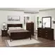 Louis Philippe Cappuccino Nightstand