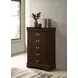 Louis Philippe Cappuccino Chest