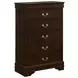 Louis Philippe Cappuccino Chest