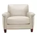 Sherwyn Vanilla Leather Living Room Set