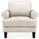 Soleil Vanilla Leather Living Room Set