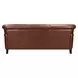 Navrell Pecan Leather Living Room Set
